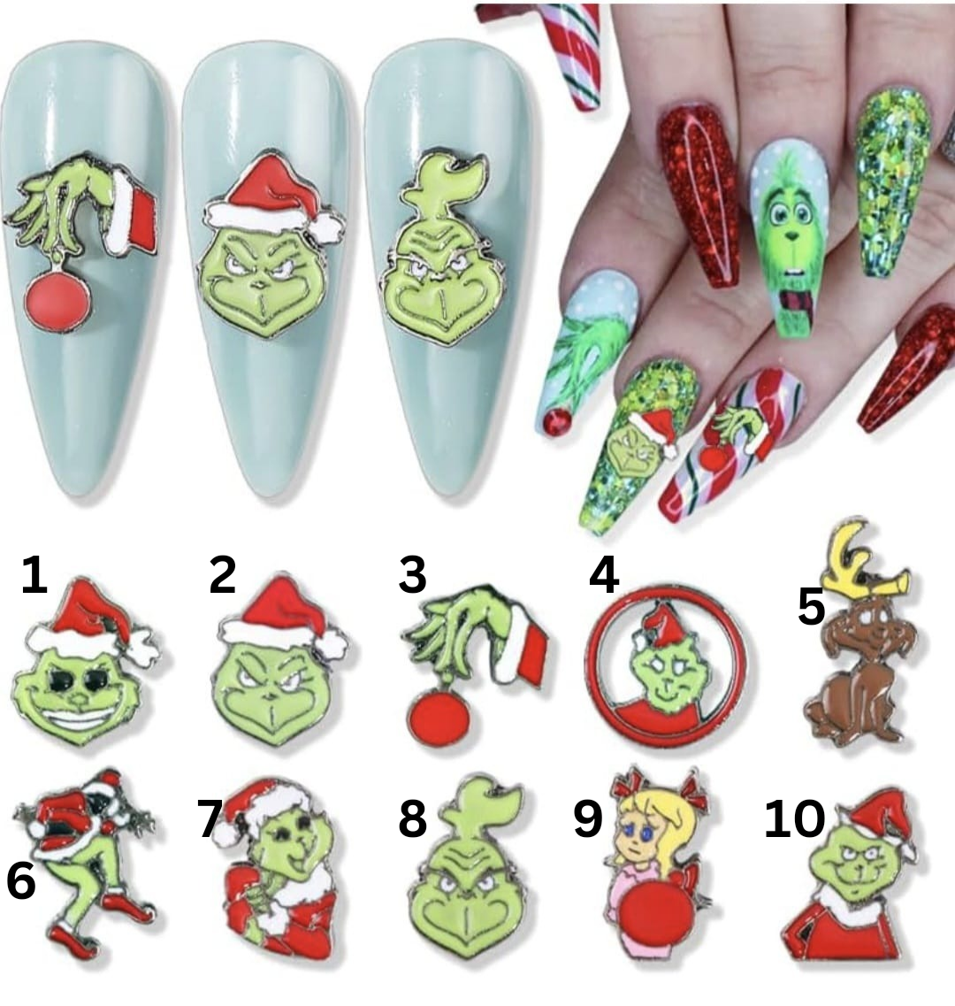 Christmas Nail Charms