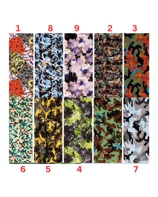 Lámina de transferencia - Camuflaje