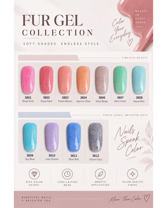 Esmalte en gel para pieles