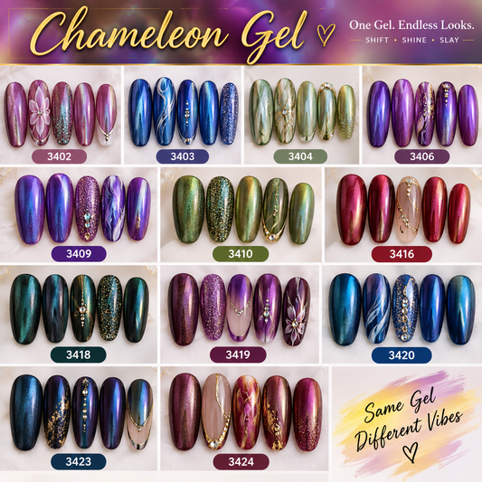 Esmalte en gel camaleón