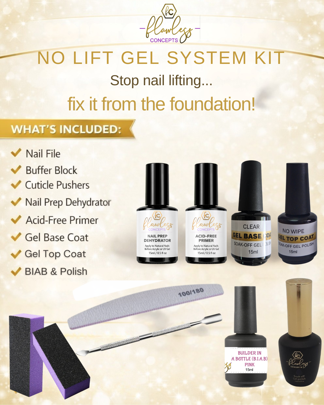 No Lift Gel System