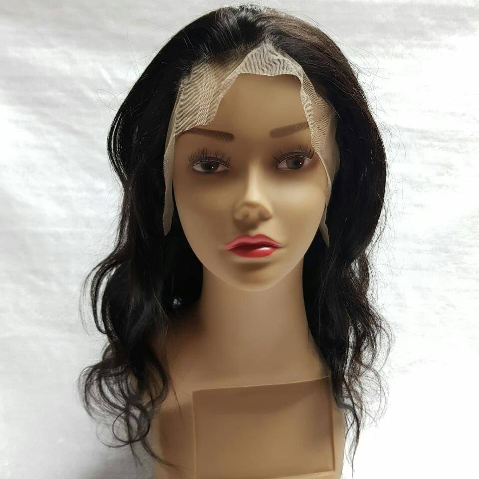 Pelucas frontales de encaje 100 % cabello virgen sin procesar