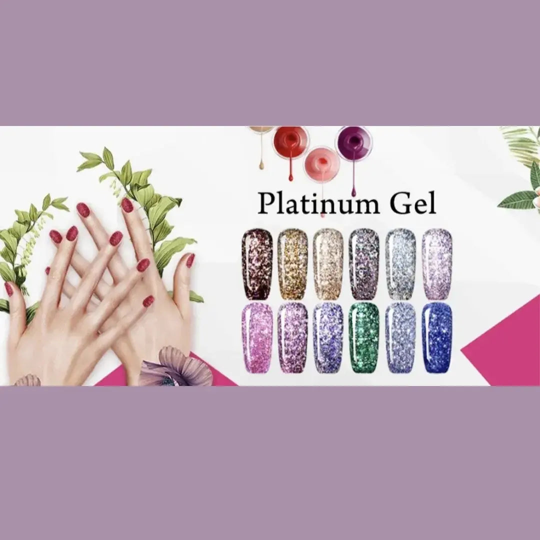 Esmalte en gel platino