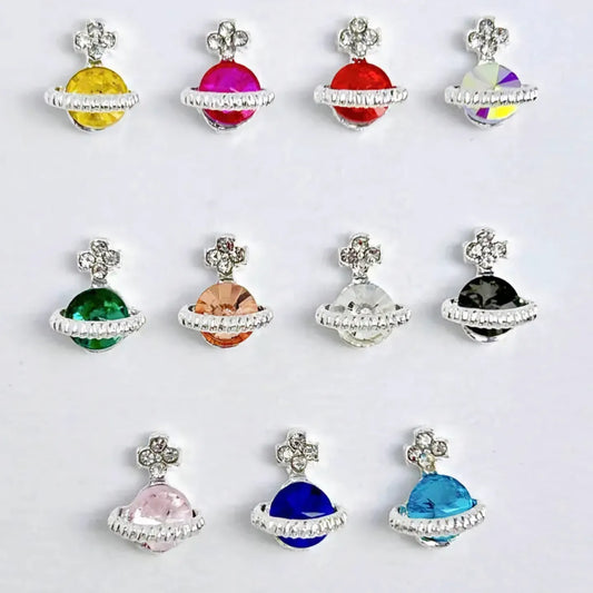 Planet Nail Charms