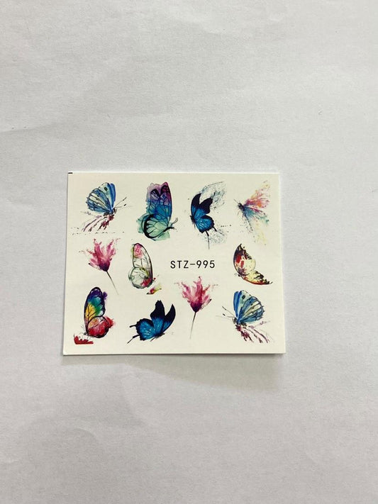 Water Decals Butterfly