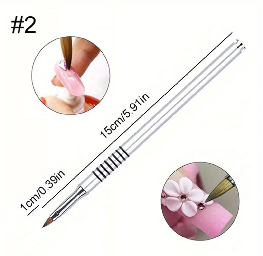 3D Nail Art Brushes