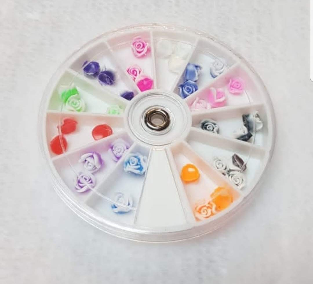 3D Flower Charms