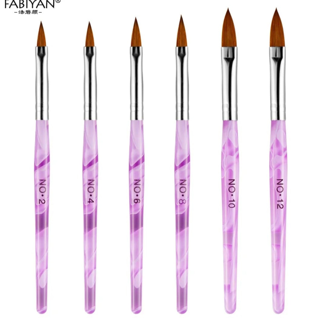 3D Nail Art Brushes