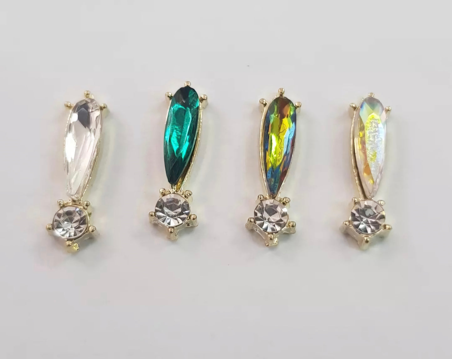 Adornos para uñas con brillos
