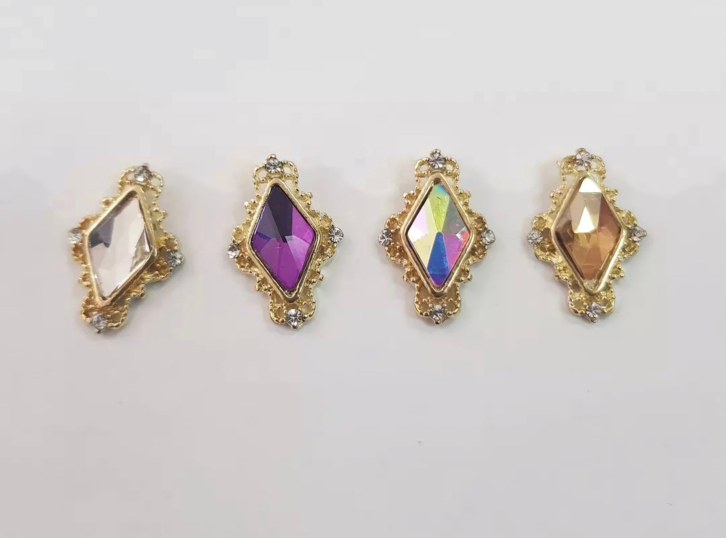Adornos para uñas con brillos