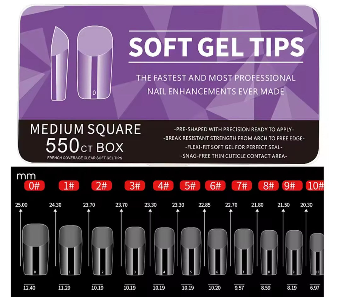 Square Shaped Nail