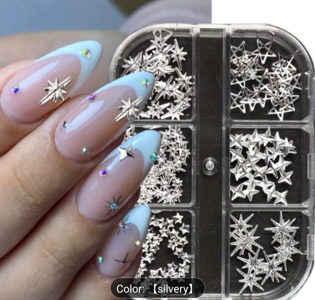 Star Nail Charms