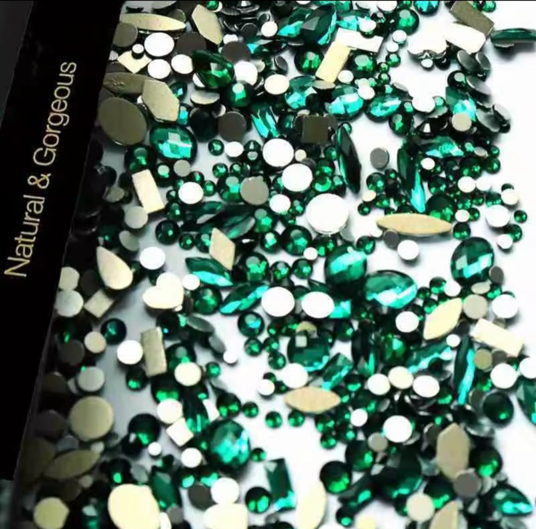 Rhinestone Mixed Shapes Pack