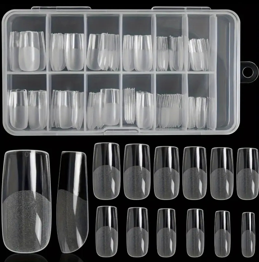 Uñas con forma cuadrada