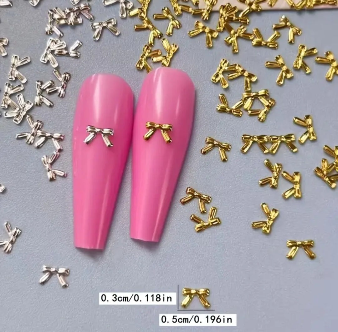 Bow Nail Charms
