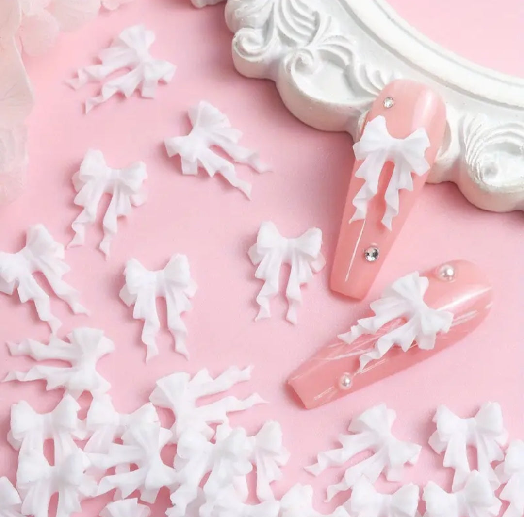 Bow Nail Charms