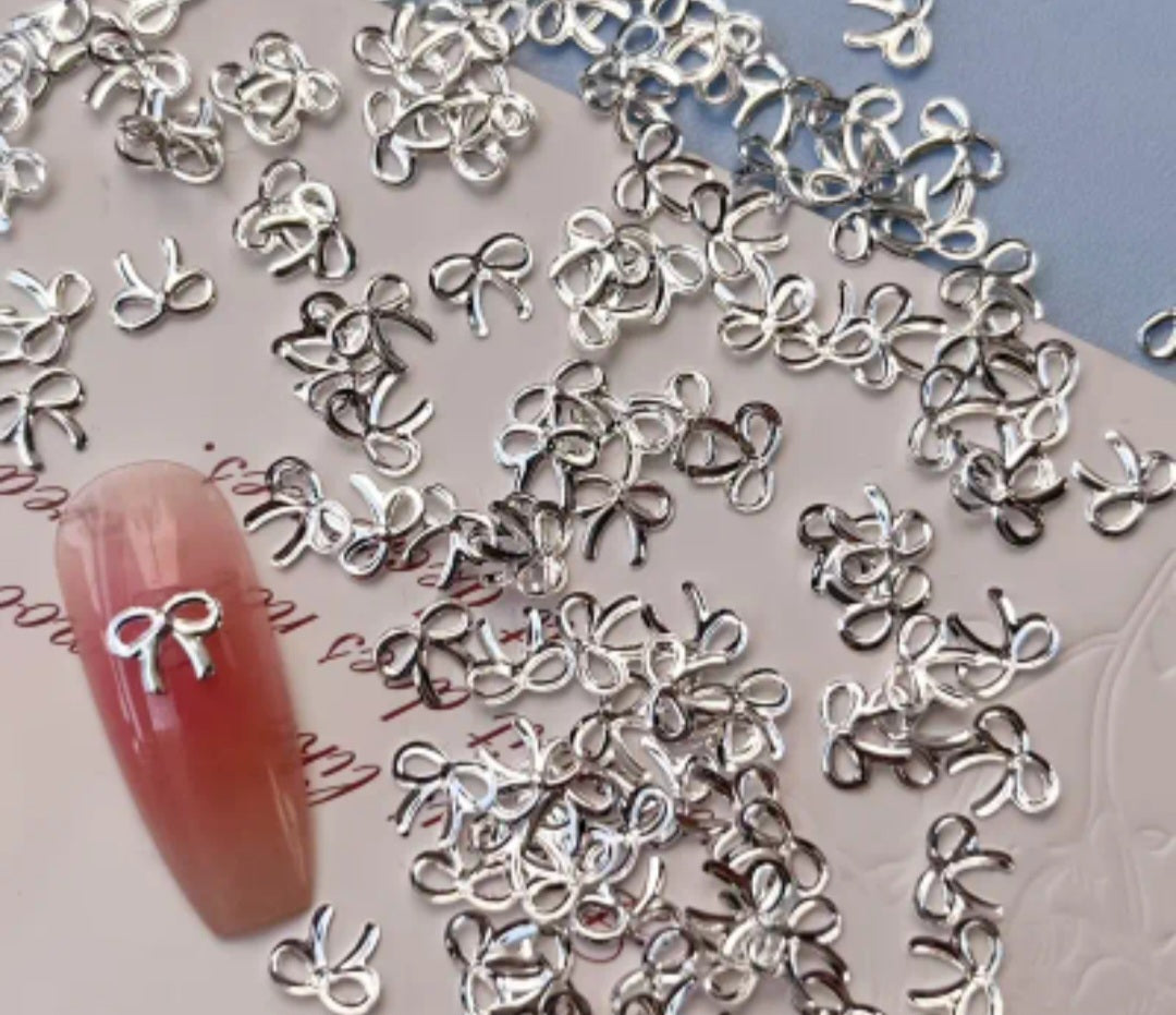 Bow Nail Charms