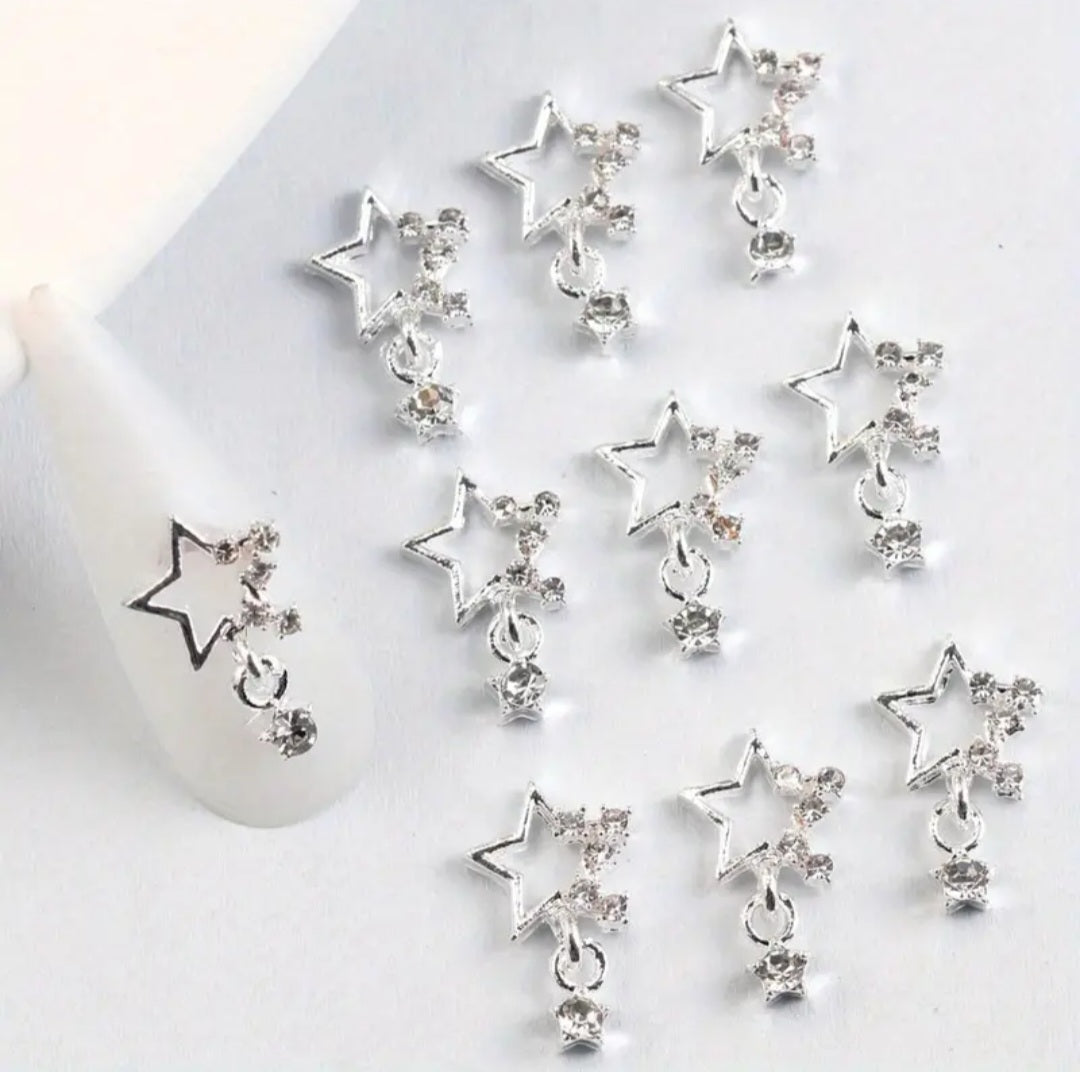 Star Nail Charms