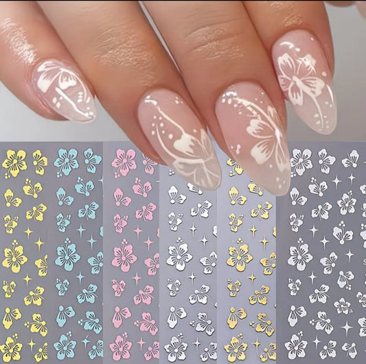 3D Stickers Floral
