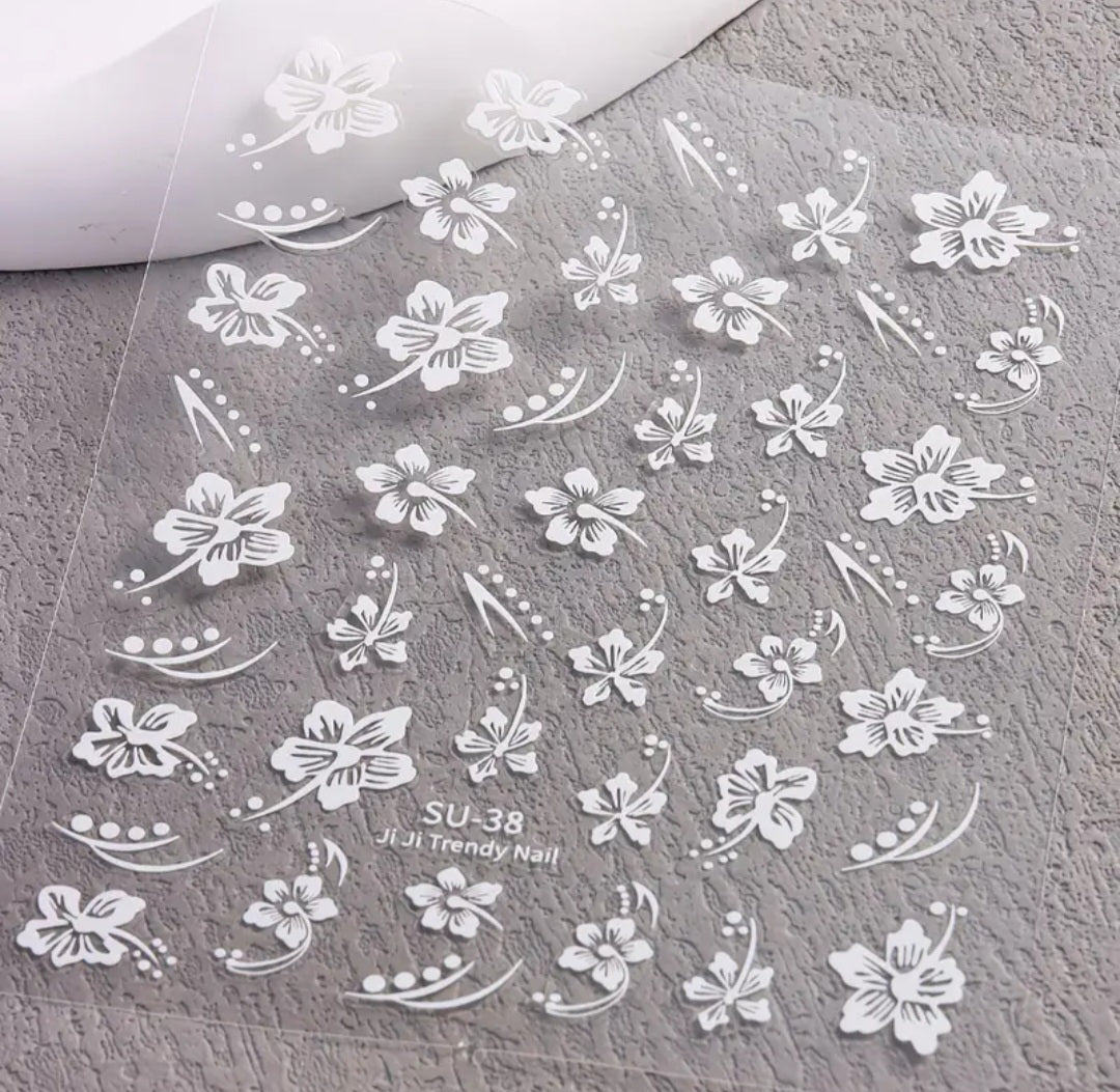 3D Stickers Floral