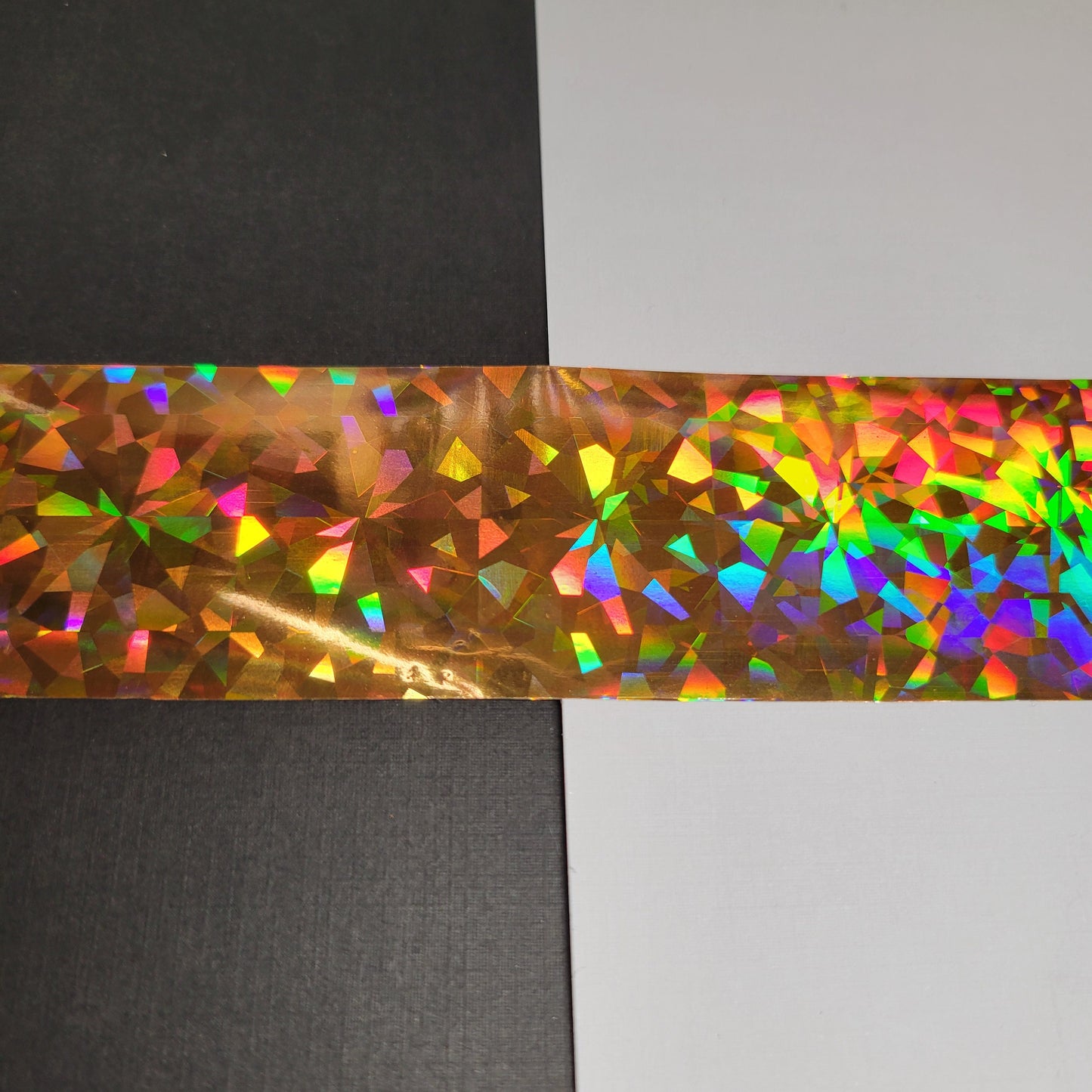 Transfer Foil Iridescent Abstract