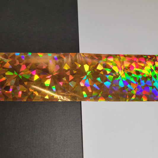 Transfer Foil Iridescent Abstract